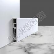 Плинтус дюрополимерный Bonkeel Stick M Белый (13*70*2000мм)