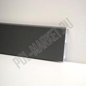 Плинтус дюрополимерный Bonkeel Stick M Графит (13*70*2000мм)