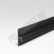 Теневой плинтус Bonkeel Prof с подсветкой Черный (14*55*2500мм)