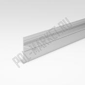 Теневой плинтус Bonkeel Prof универсальный Серебро (14*44*2500мм)