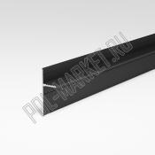 Теневой плинтус Bonkeel Prof универсальный Чёрный (14*44*2500мм)