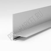 Микроплинтус Bonkeel Prof L-образный Серебро (16*26*2700мм)