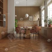 Ламинат Alpine Floor Chevron Art Орех Монблан LF109-11