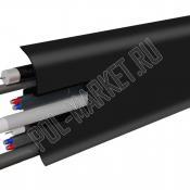 Плинтус Bonkeel Барк 5805 Черный матовый (58*22*2200мм)