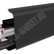 Плинтус Bonkeel Барк 70 7005 Черный матовый (70*23*2200мм)