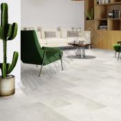 Клеевая ПВХ плитка Invictus Maximus Tile XL Groovy Granite Alabaster (3.34м2)