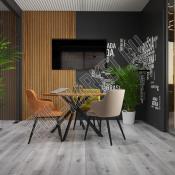 Клеевая ПВХ плитка CronaFloor Wood LVT Дуб Серый 010