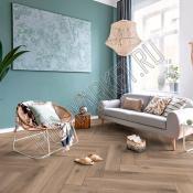 Ламинат Kronotex Herringbone B (правая) Metz Oak D3766