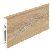 Плинтус из вспененного ПВХ Aberhof Luxe 1586 Дуб Валлийский (70*13*2000мм)