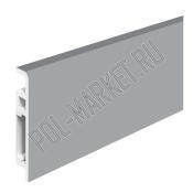 Плинтус из вспененного ПВХ Aberhof Luxe Серый пепел (70*13*2000мм)