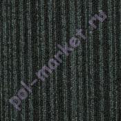 Ковровая плитка Ruscarpettiles Stripe черная 189